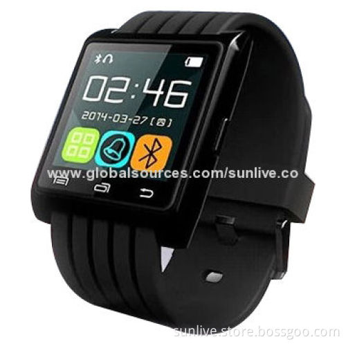 waterproof U3 smart Bluetooth watch, works with anti-lost